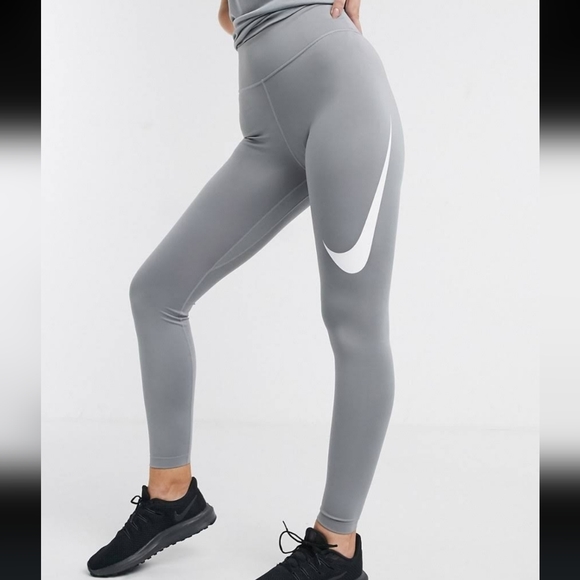 Nike swoosh 7/8 tights leggings size small - Picture 3 of 11
